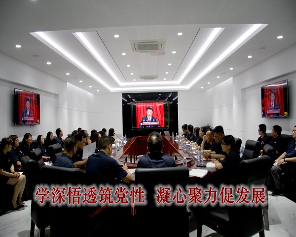 学深悟透筑党性凝心聚力促发展 YH533388银河焊材集团党委召开党委班子扩大会议